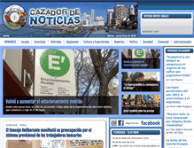 Tablet Screenshot of cazadordenoticias.com.ar